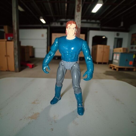 Vintage 1995 Marvel Comics Transforming Action Ghost Rider Figure B20 - Picture 1 of 8